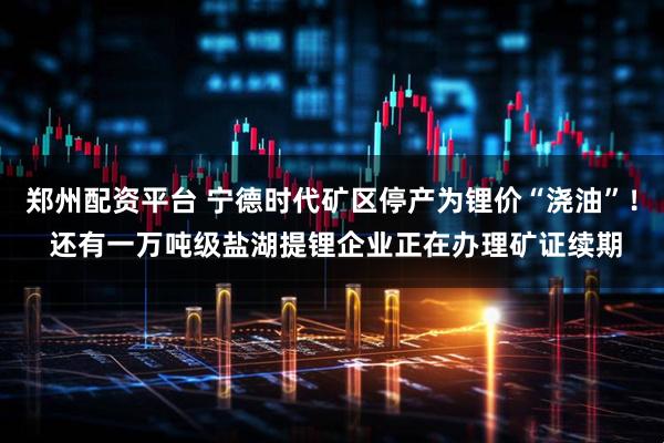 郑州配资平台 宁德时代矿区停产为锂价“浇油”！ 还有一万吨级盐湖提锂企业正在办理矿证续期